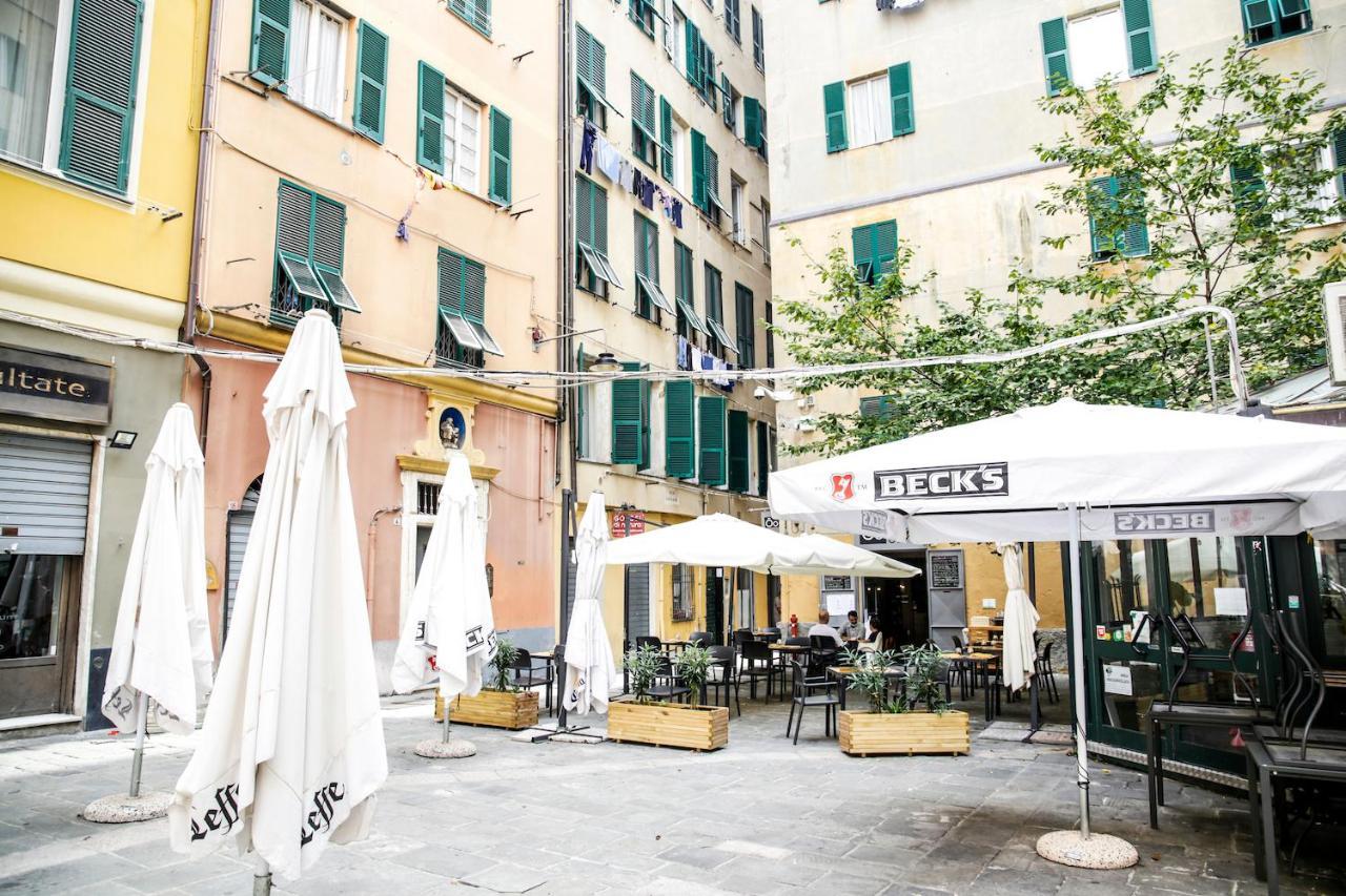 Vivi Nel Cuore Del Centro Storico Di Genova Exteriör bild